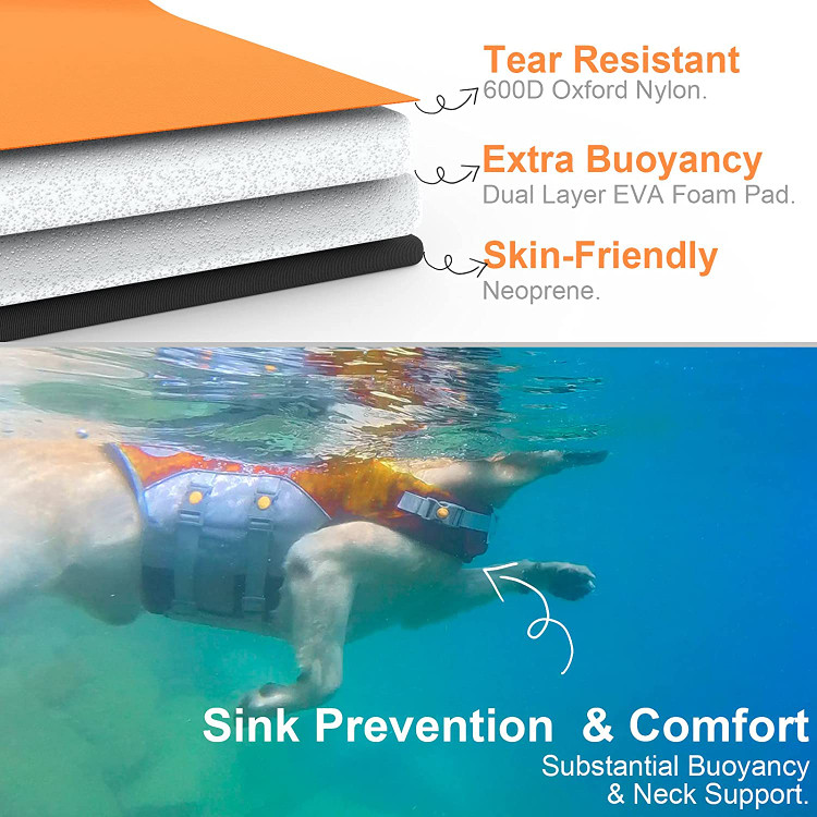 نجات غریق دارای دسته بالایی برای کنترل بهتر است