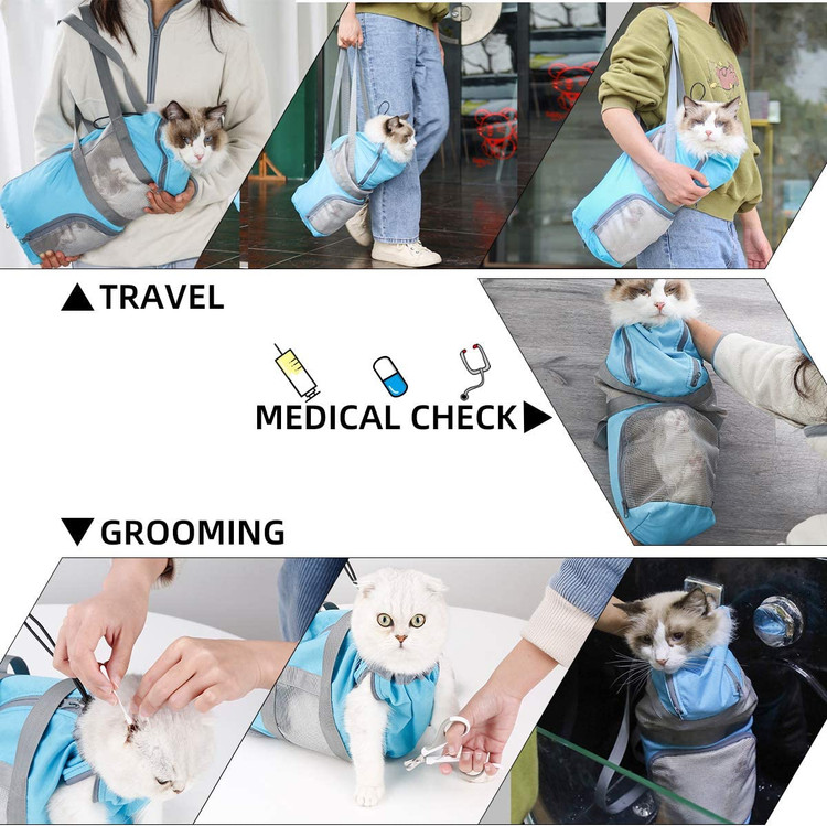 طراحی خلاقانه بند کشی، اندازه گردن را می توان با نوار لغزنده تنظیم کرد تا متناسب با اندازه های مختلف گربه باشد