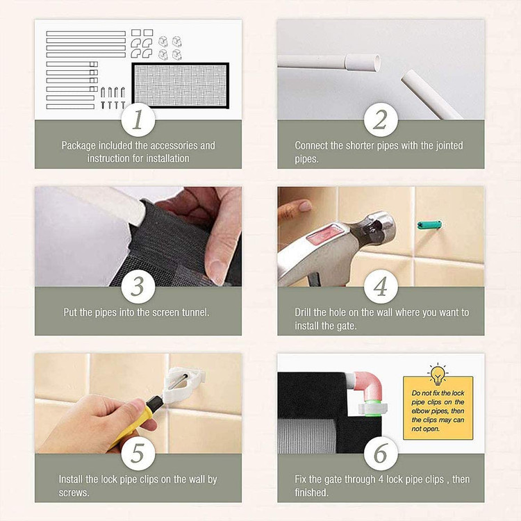 حتی می توانید در را قفل کنید تا از بیرون رفتن حیوانات خانگی خود در شب یا زمانی که در خانه نیستید جلوگیری کنید