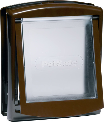 درب اصلی دو طرفه Pet Door متوسط، (755Ef) درب حیوانات خانگی دو طرفه اصلی