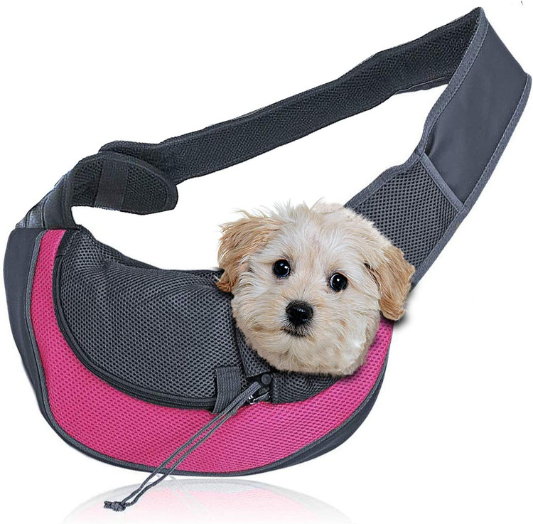 کیف حمل حیوان خانگی Zone Tech - کیف با قابلیت تنفس ایمن با کیفیت ممتاز و ایمن در سفر شیک و مناسب برای سگها و گربههای کوچک