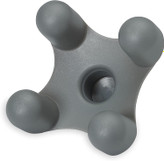 با چهار گره گرد، این ماساژور می تواند به افزایش گردش خون حیوان خانگی شما کمک کند و عضلات منقبض را که معمولاً ناشی از ترس از رعد و برق و طوفان، آتش بازی یا سایر صداهای بلند ایجاد می شود، شل کند.