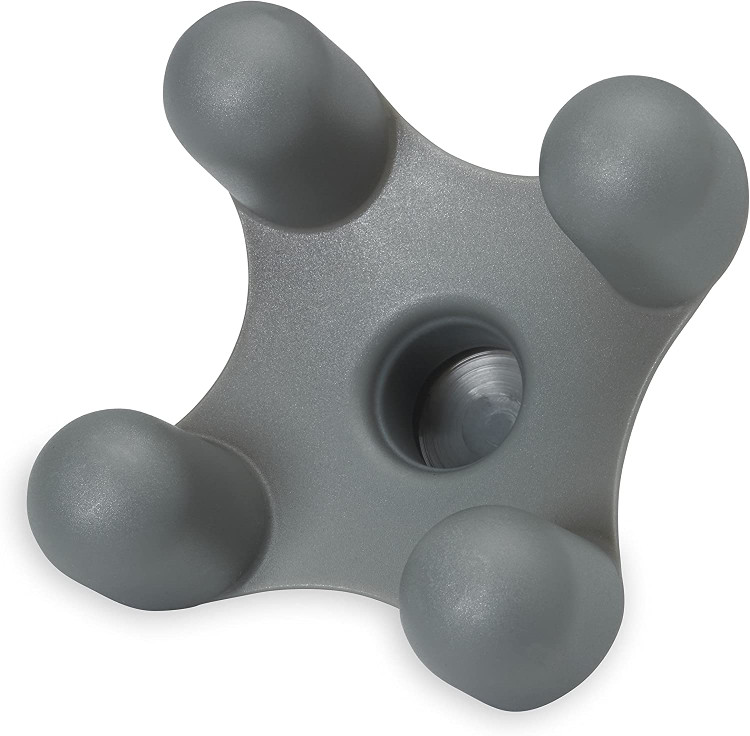 با چهار گره گرد، این ماساژور می تواند به افزایش گردش خون حیوان خانگی شما کمک کند و عضلات منقبض را که معمولاً ناشی از ترس از رعد و برق و طوفان، آتش بازی یا سایر صداهای بلند ایجاد می شود، شل کند.