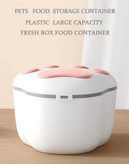 جعبه نگهداری از یک دهانه شیبدار تمیز و بزرگ برای تسهیل یافتن و بیرون آوردن غذا استفاده می کند. طراحی جعبه سگک و ضد رطوبت، ضد رطوبت و ضد حشرات