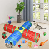 مجموعه محبوب تونل گربه تعامل و سرگرمی بیشتری را برای بچه گربه شما به ارمغان می آورد و ساعت ها ورزش و سرگرمی خود را برای کمک به گربه شما فعال و سالم فراهم می کند.