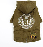 نمودار سایز 7XL نیم تنه 33.7 اینچی کت و شلوار پشت 24.6 اینچی برای سگ های متوسط و بزرگ لطفا قبل از خرید سایز آن را بررسی کنید.