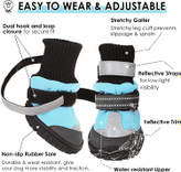 لطفاً پنجه جلو و عقب سگ خود را اندازه بگیرید و برای اطمینان از راحتی، اندازه بزرگتر را انتخاب کنید