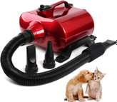 سشوار سگ Leunlee 3000 وات، دمنده خشک کن حرفه ای سگ حیوانات خانگی با سرعت بالا، سرعت قابل تنظیم بدون پله، دو موتور، قدرتمند با بخاری