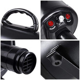 دارای یک شلنگ 2.5 متری و 4 نازل نظافت حیوانات خانگی قابل جدا شدن است تا بتوانید در حین خشک کردن آن ها را شانه کنید یا در نقاطی که باید به آن ها برسند منفجر کنید.