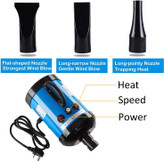 با استفاده از فناوری جمع آوری هوا و ساختار مجرای هوای گسترده، باد بزرگ و متمرکز خشک کن سگ می تواند به سرعت آب را پراکنده کند