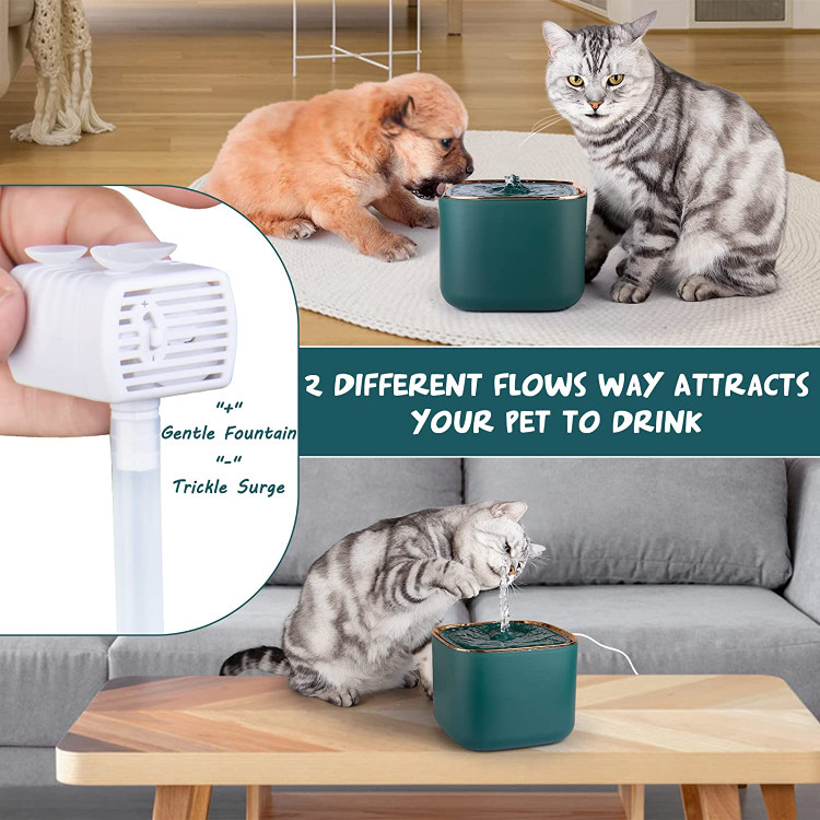 شامل لایه کربن فعال، رزین تبادل یونی و پارچه نبافته ضخیم، طعم بهتر و ایمنتر آب را برای حیوانات خانگی حفظ میکند.