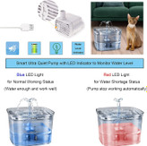 شما می توانید به وضوح بدانید که آیا باید تعویض و تمیز کنید، از سرریز شدن آب جلوگیری کنید،