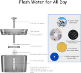 طراحی فوق العاده بی صدا: پمپ بی صدا، عملکرد ولتاژ پایین 5 ولت، کمتر از 38 دسی بل در هنگام کار معمولی، نویز کم در حالت آماده به کار