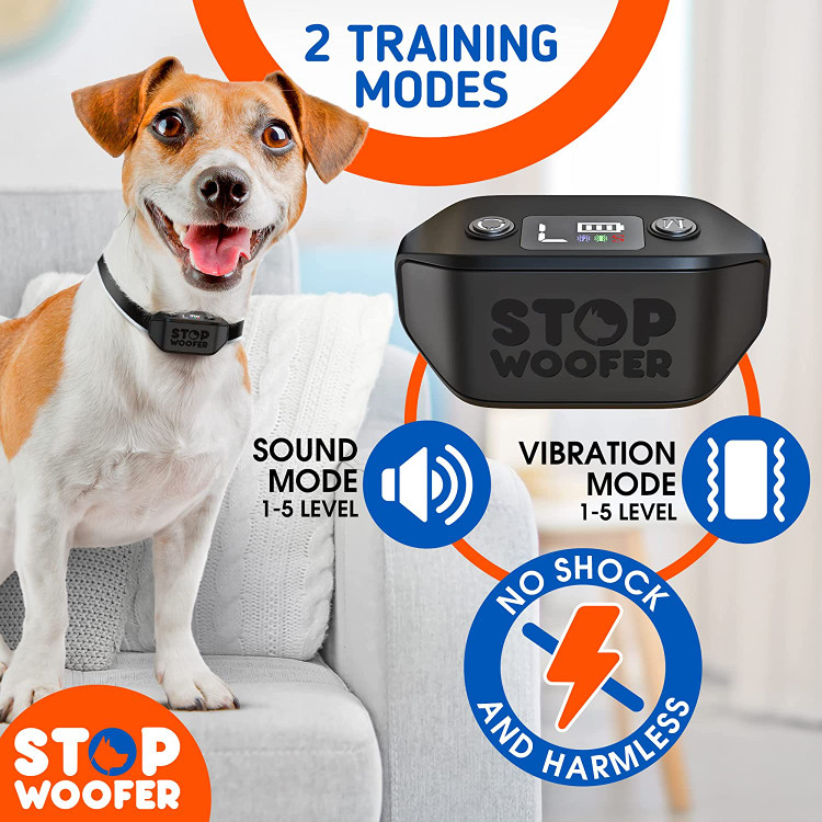 بلکه یک قلاده بدون پارس مناسب برای سگ های کوچک نیز می باشد.