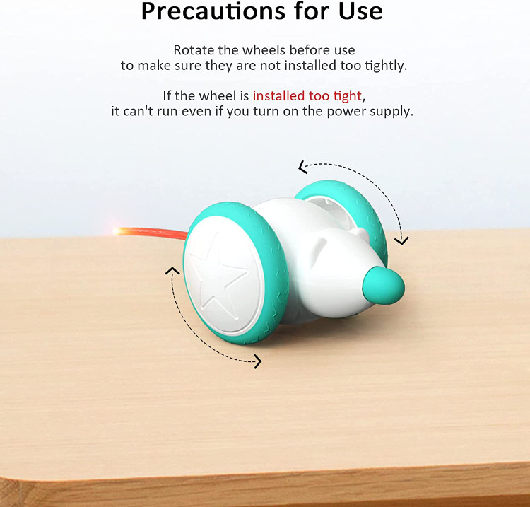 این اسباببازی گربه در یک نگاه توجه گربه شما را جلب میکند، غرایز گربه شما را تحریک میکند: شکار، تعقیب، جست و خیز، خراشیدن، تفریح کردن، و ورزش کردن در یک لحظه.