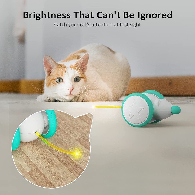 اسباب بازی تعاملی موش POYAMOC یک اسباب بازی ورزشی برای حیوانات خانگی است که می تواند بچه گربه دوست داشتنی شما را برای یک سبک زندگی فعال تر و سالم تر به حرکت درآورد.