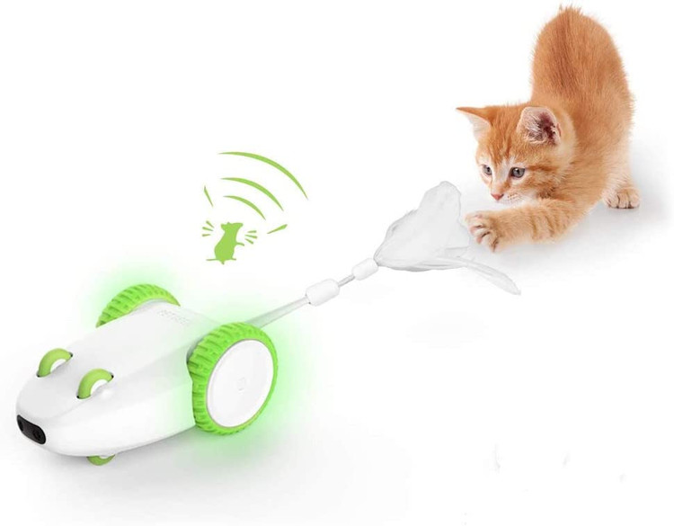 اسباب بازی گربه اتوماتیک ، موش خشمگین Petgeek،