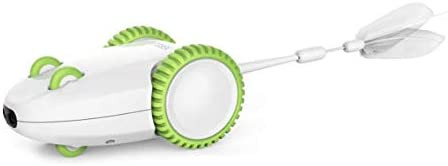 اسباب بازی های تعاملی گربه PETGEEK برای گربه های داخل خانه وقتی بیرون هستید، اسباب بازی موش گربه به طور خودکار و نامنظم هدایت می شود، گربه شما را با سرگرمی بی پایان ورزش می کند.