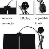 تشک گرمایش خزندگان را می توان در پایین، داخل یا کناره تراریوم یا ویواریوم خود نصب کرد