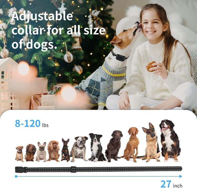 با مشاهده یک صفحه نمایش LCD برای برقراری ارتباط مستقیم با قلاده شوک، می توانید به راحتی و با خیال راحت بهترین سطح لرزش یا شوک را برای سگ خود تعیین کنید. امیدواریم سگ های شما سالم، سالم و مطیع باشند.