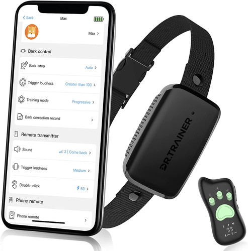 آموزش کنترل از راه دور Dr.Trainer T1sPro ترکیبی از آموزش کنترل از راه دور و عملکرد پارس خودکار سگ، می توانید از آن به عنوان قلاده آموزش شوک سگ حرفه ای یا به عنوان قلاده ضد پارس خودکار استفاده کنید.