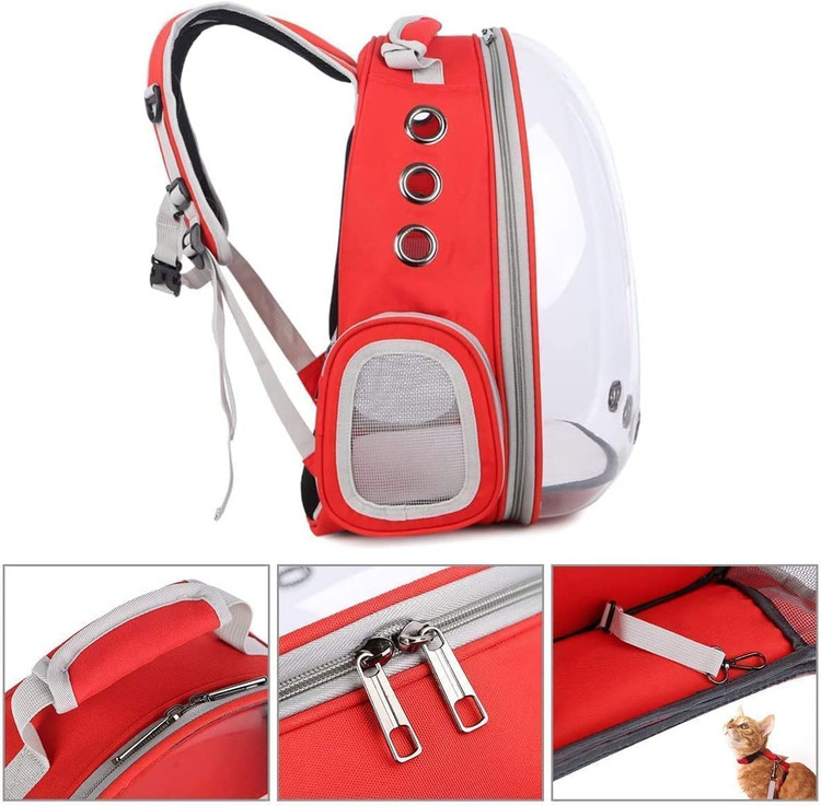 می توانید کوله پشتی را در جلوی بدن خود حمل کنید.