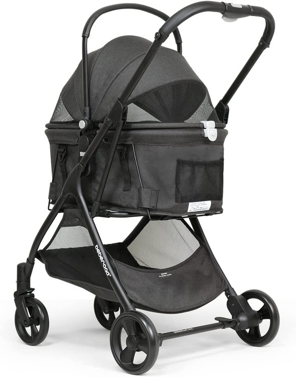 کالسکه حیوان خانگی تاشو لوکس Beberoad کالسکه مسافرتی سگ/گربه