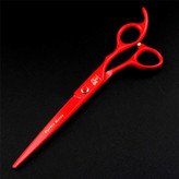 این قیچی نظافت سگ دارای یک صدا خفه کن بین دسته ها است که به معنی نظافت بی صدا برای گربه یا سگ حساس شماست که برای حیوانات خانگی شما کمتر ترسناک است.