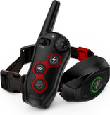 قلاده آموزش سگ برای سگ های با جثه متوسط، بزرگ قلاده توقف پارس خودکار 2 در 1 سگ با برد از راه دور 1300 فوت