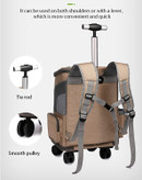 پنجره های مشبک چهار طرفه (1 * جلو + دو طرف + 1 * بالا) می توانند تهویه و دید خوبی را فراهم کنند و اطمینان حاصل کنند که حیوان خانگی گرمای تند نمی کند.