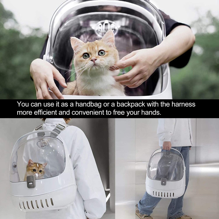 کوله پشتی حیوان خانگی شما می توانید حیوانات خانگی خود را با آن بیرون ببرید و راحت تر باشید. سفر را آسان تر کنید.