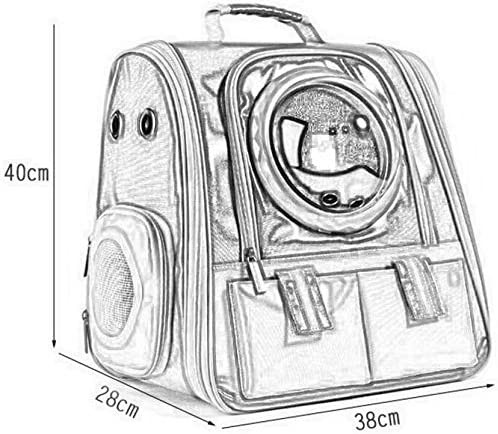 کریر پنجره ای برای حیوانات خانگی هم با گربه ها و هم با سگ های کوچک کار می کند و در رنگ های مختلفی برای انتخاب وجود دارد.
