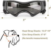 【مواد پریوم】 که از لنزهای فوق سخت، قاب نرم TPU و 2 بند الاستیک قابل تنظیم، سبک و محکم ساخته شده است.