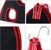 با استفاده از طرح پارچه دولایه، پارچه داخلی از مواد بافتنی با چگالی بالا استفاده می کند و قسمت بیرونی از فناوری مش هوای سه بعدی استفاده می کند