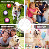 چند رنگ: این دکمه های ارتباطی سگ در 6 رنگ متنوع وجود دارد، یعنی بنفش تیره، صورتی تیره، آبی تیره، زرد تیره، قرمز و آبی دریاچه ای، بنابراین می توانید از دکمه های رنگی مختلف برای فعالیت های آموزشی مختلف استفاده کنید