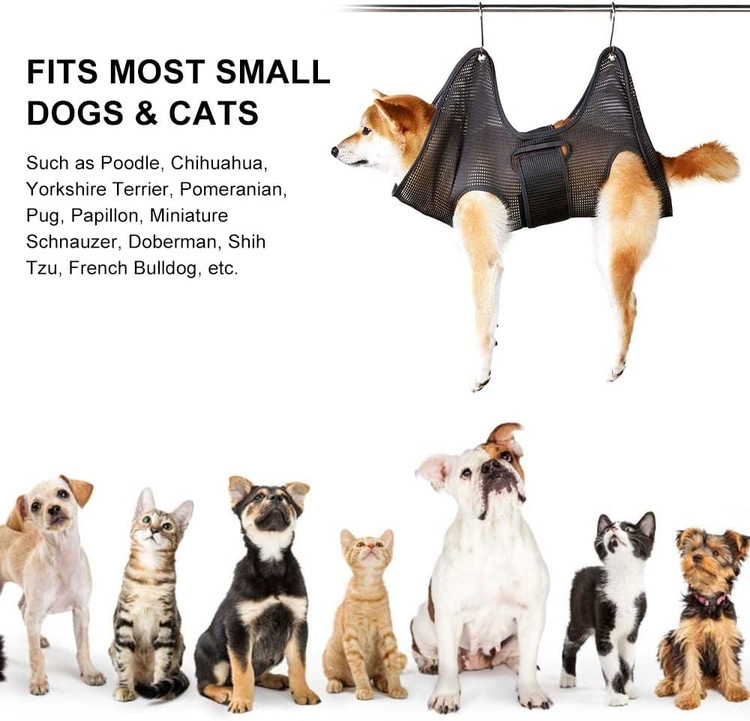 لطفاً نمودار اندازه را بخوانید و فاصله بین پاهای جلو و عقب (10.2 -12.5 اینچ) / وزن (25-35 پوند) را برای حیوانات خانگی خود قبل از خرید اندازه گیری کنید