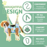 برخلاف سایر مواد معمولی، بانوج سگ ما برای نظافت از دو ماده پیشرفته مختلف ساخته شده است