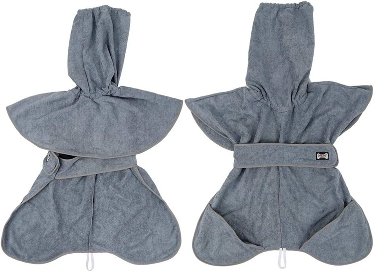 داخل حوله سگ یک تری کرکی تر و بلندتر از میکروفایبر است که آب را از موهای سگ شما می گیرد و از تکان دادن آب در سرتاسر سگ جلوگیری می کند - برای داخل ماشین بعد از سفر به ساحل عالی است.