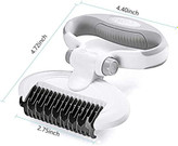 چرخش 270 درجه که امکان استفاده از زوایای متعدد را فراهم می کند. شانه جداکننده دارای 17+9 دندان است که برای سگ ها و گربه های مو بلند در هر شکل و اندازه مناسب است.