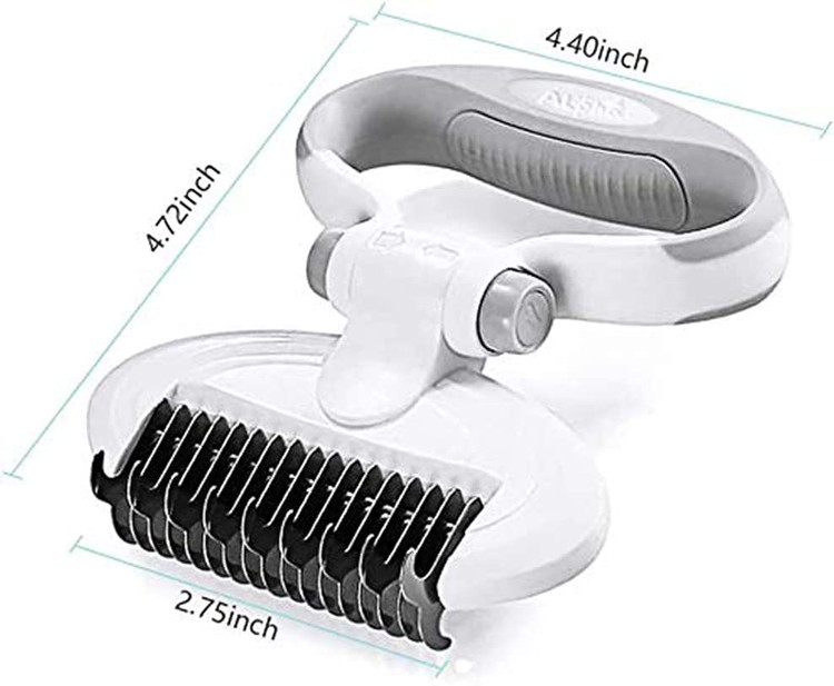 چرخش 270 درجه که امکان استفاده از زوایای متعدد را فراهم می کند. شانه جداکننده دارای 17+9 دندان است که برای سگ ها و گربه های مو بلند در هر شکل و اندازه مناسب است.