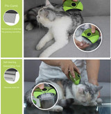 سه شانه کاربردی از فولاد ضد زنگ ساخته شده اند و دندانه های شانه فلزی محکم و بادوام جلا داده شده است که سالم و ایمن است.