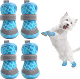 کفشهای سگ کوچک ( چکمههای توری توله سگ با کفی ضدآب ضد لغزش ) برند: Ginbavi کد : K 804