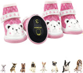 کفش های مشبک تنفسی سگ ( قابل تنظیم کفی ضد لغزش و ضد آب ) برند : CISSIYOG کد: K 807