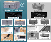 حلقه ای برای قلاب کردن دسته سگ برای عدم پریدن از بیرون طراحی شده است