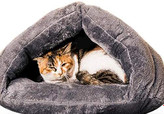 تخت خواب آرام گربه حیوان خانگی پت مثلثی غار تخت پرتابل آشیانه گربه تخت خواب خانه حیوان خانگی تخت دنج کوسن حیوان خانگی تخت خواب شیک خود گرم شونده کیسه خواب گربه تخت خواب نرم تونلی پت برای توله سگ های گربه کوچک