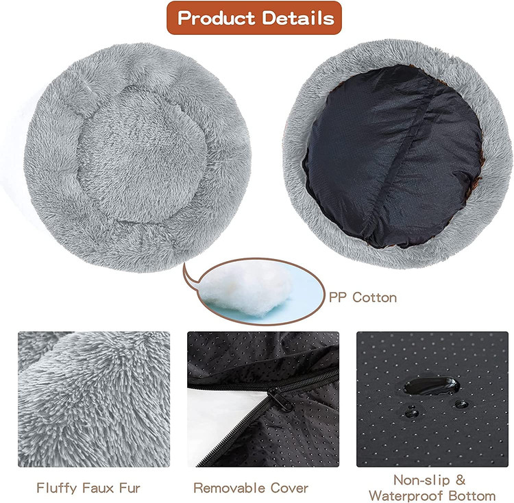 تخت خواب سگ ما با دو زیپ در پشت طراحی شده است. این طراحی متفکرانه برای تسهیل شستشو به خصوص زمانی که تخت سگ بزرگ است می باشد