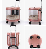 یک حمل کننده حیوان خانگی راحت و شفاف نه تنها سفر شما را آسان تر می کند، حیوان خانگی شما را آرام می کند، بلکه یک حیاط بازی برای حیوان خانگی شما در سفر ارائه می دهد.