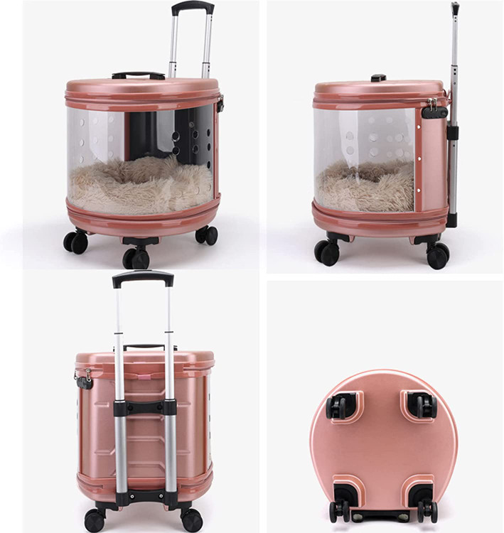 یک حمل کننده حیوان خانگی راحت و شفاف نه تنها سفر شما را آسان تر می کند، حیوان خانگی شما را آرام می کند، بلکه یک حیاط بازی برای حیوان خانگی شما در سفر ارائه می دهد.
