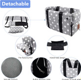 دو کیسه ذخیره سازی جانبی ، همچنین می تواند اسنک های حیوان خانگی، کیسه های ادرار، قوطی ها و غیره را ذخیره کند. صرفه جویی در فضا، طراحی چند منظوره.