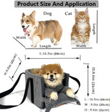 صندلی پنجره ماشین حیوان خانگی را می توان به سرعت بر روی کنسول وسط خودرو نصب کرد.